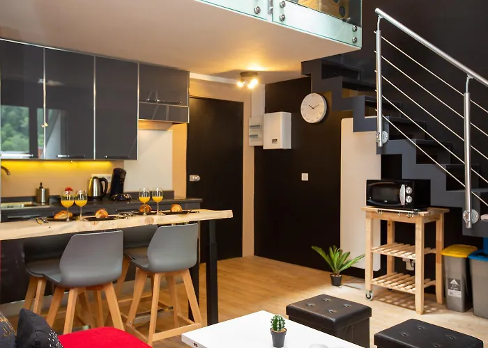 Apartman Les Barrats - Duplex - - Vue Mont-blanc Chamonix