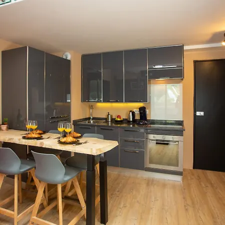 Apartmán Les Barrats - Duplex - - Vue Mont-blanc