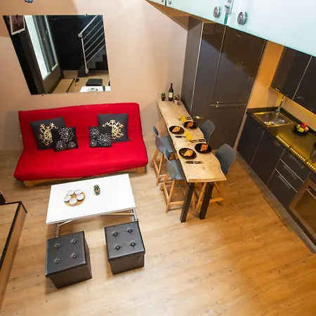 Apartmán Les Barrats - Duplex - - Vue Mont-blanc *