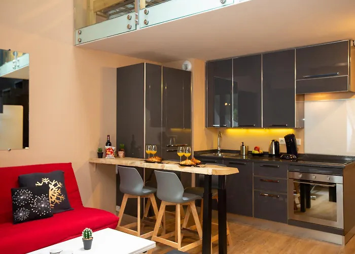 Appartement Les Barrats - Duplex - - Vue Mont-blanc *