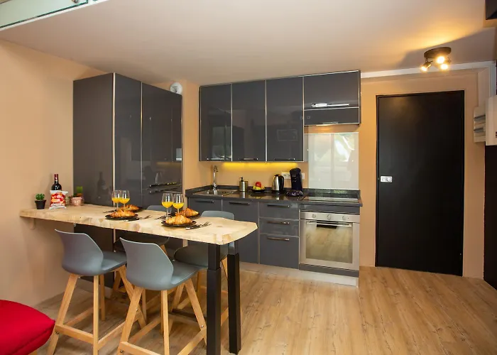 Appartement Les Barrats - Duplex - - Vue Mont-blanc