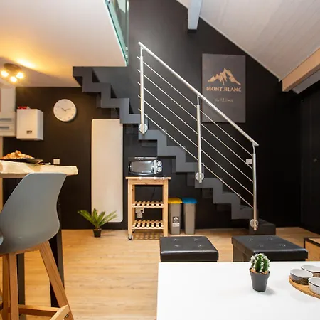 Les Barrats - Duplex - - Vue Mont-blanc Apartamento Chamonix Mont Blanc